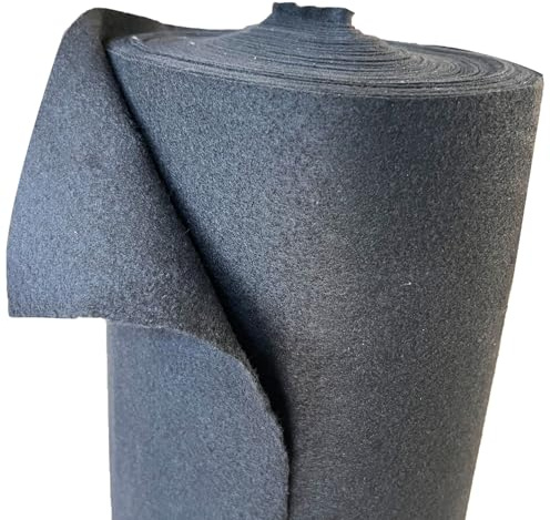 ASF Geotessile 170g/m² 20m x 1m | Telo da Giardino Anti-Erbacce, Drenaggio e Filtrazione, Sottofondo per Ghiaia, Vialetto