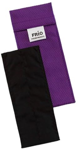 FRIO - Borsa isotermica per mantenere l'insulina, viola 6,5 x 18 cm