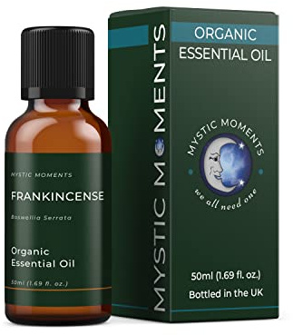 Mystic Moments | Aceite Esencial Orgánico de Incienso - 50ml - 100% Puro