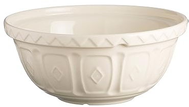 Mason Cash Colour Mix Cream Mixing Bowl, 26 cm