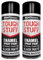 YSAMAX Enamel Black Matt Spray Paint, Provides A Sleek, Smooth, And Elegant Finish, Easy-To-Use Aerosol Form, Durable, Long-Lasting, (2PCS)