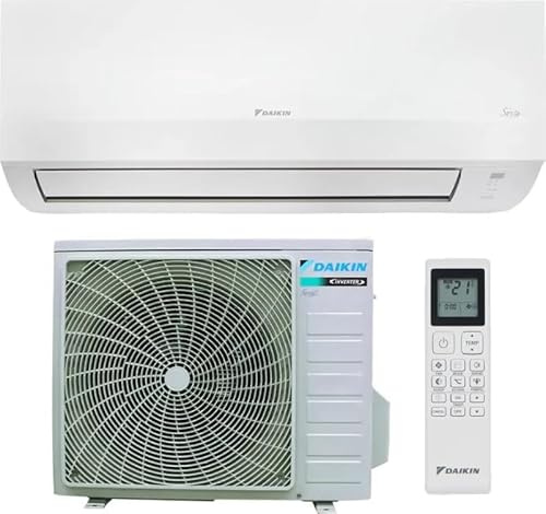 Daikin ATXC25E ARXC25E Aire Acondicionado, 9000BTU, Inverter, nuevo modelo 2026, Wi-Fi integrado, control por App, ahorro energético, modo de sueño, Clase A++/A+