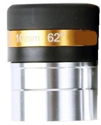 Telescopio Ocular Gran Angular Lente de 62 Grados 4/10/23mm for telescopio astronómico 1,25 Piezas para telescopio astronómico(10mm)