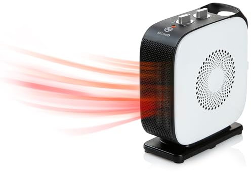 Domo DO7348H DO7348H convector 1500W Blanco, Negro