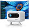 【Electric Focus & Keystone】Mini Projector, Himovies WiFi Bluetooth Portable Projector, 15000L Full HD 1080P Projector, Video Projector Compatible with iOS & Android Phone/USB/HDMI/TV Stick