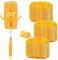 Uoimky Für Swiffer Staubmagnet Nachfüllpack, 30 Stück für Swiffer Staubwedel mit 1 Griff 360° Staubwischer Mikrofaser Duster Staubmagnet 3D Tücher Staubwedel für Reinigung, Staub, Tierhaare