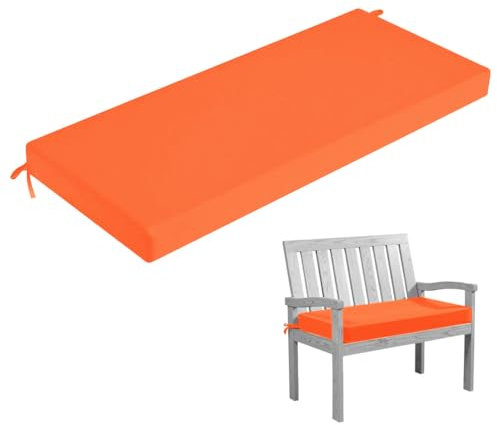 HJZPWB Cojin Banco Exterior Antideslizante Cojines para Banco Desenfundable Colchoneta Banco Jardin Comodidad Cojines Banco Exterior Jardin Lavable Cojin para Banco,I,200 * 50 * 5cm