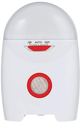 Arlec LED Motion Sensor Battery Operated Nightlight Red/White