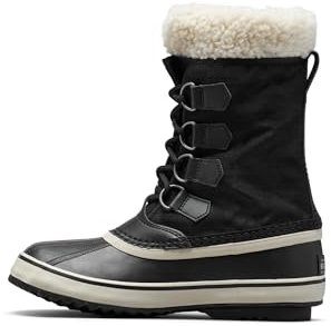 Sorel Winter Carnival Boot Wp Women's Winter Boots, Black Stone 2024 2025, 4.5 UK