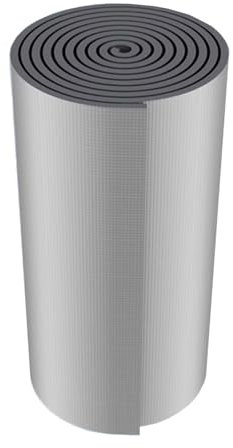 Rouleau d'isolation en feuille d'aluminium de 5 mm d'épaisseur pour sols, toits, portes de garage et camping-cars Rouleau de feuille d'isolation phonique autocollante Mousse d'isolation thermique en m