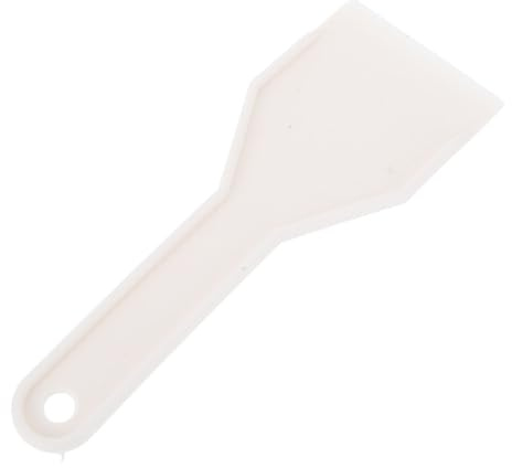 DIYEAH Pala de Hielo de Plástico para Congelador con Mango Ergonómico y Diseño Redondeado Removedor Manual de Hielo para Refrigerador Compacto y Resistente para Uso Doméstico