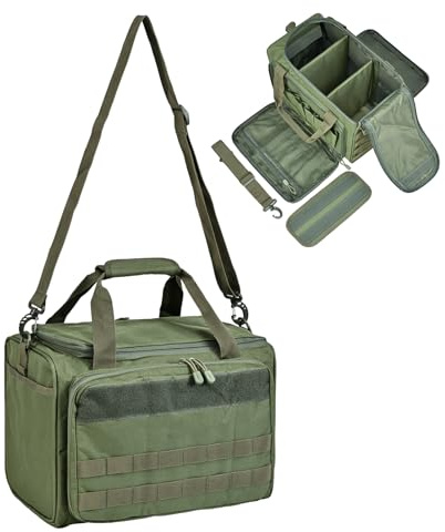 Manolyee Angelzubehör Tasche,wasserdichte Und Tragbare Tasche | mit Schultergurt Oxford-Stoff Angelrucksack - Für Süßwasser Camping an See und für Vater Männer und