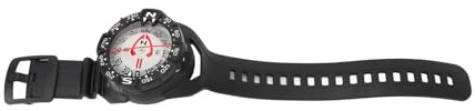 UMDHAIYI Handledsmonterad dykkompass, exakt undervattens dykkompass, 70 m vattentätt justerbart armband med hög synlighet
