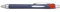 Uni-sxn217r Kugelschreiber blau, silber, rot