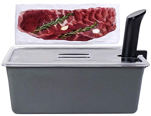 VÄESKE Sous Vide-Behälter und Deckel (isolierhülse, 26)