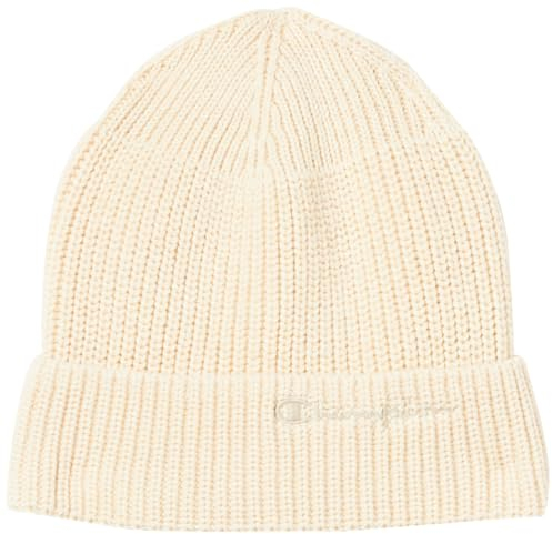 Champion Herren Eco Future Caps-802425 Beanie-Mütze, Helles Beige, One Size
