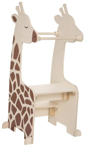 WELL HOME observationstorn för barn giraff design H 100 cm