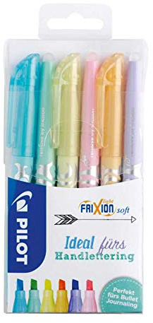 Pilot frixion light pastel set de 6