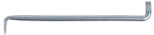 KS Tools 151.2678 Tournevis coudé à Fente, 10mm | Clé mâle contre-coudée Fente, 10 mm, chrome vanadium, vissage précis