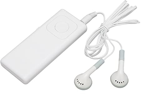 Lettore MP3, Mini Lettore Musicale Compatto Portatile Senza Perdita di Dati con Cuffie, Supporto Scheda di Memoria 64G, Piccolo Lettore Musicale per Studio, Lavoro, Sport (Bianco)