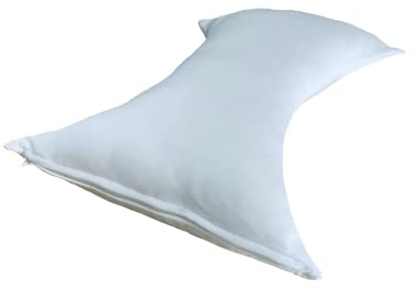 Gar Medical Almohada Cervical Ortopédica para el Cuello con Forma de Mariposa Tiene Funda extraíble higiénica- Almohada Antironquidos Descanso Total