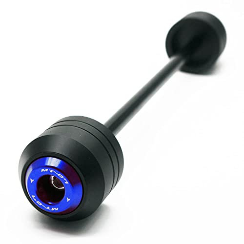 Front or Rear Wheel Axle Fork Slider Crash Protector For YAMAHA MT-07 2014-2023 MT07 Motorcycle Falling Protection Guard Pads (Front Blue)