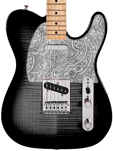 Gitarr anpassad PickGuard-klistermärke skinn. Anpassa din egen befintliga Pickguard, Headstock, Tremolo täckplatta. Paisleys PK06
