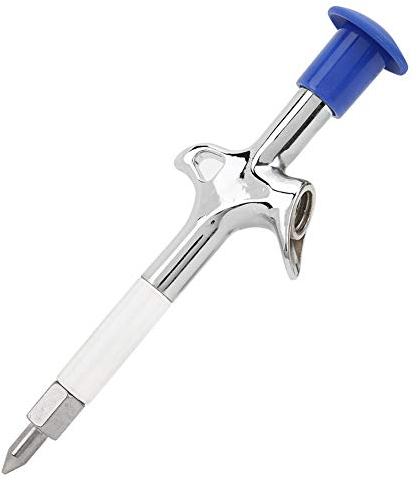 Leopacat Pistola Engrasadora para Bicicleta, Inyector de Lubricante Pistola Engrasadora para Bicicleta ReparacióN de MontañA Rodamiento Eje Central Herramienta de Engrase de Cubo de 5 VíAs