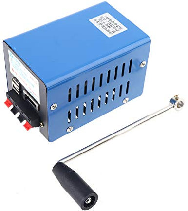 Generador portátil inversor multifunción para exteriores con manivela manual