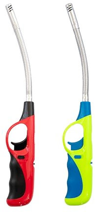 Encendedor de Cocina de Gas, Mechero Flexible o Fijo, 1, 2 o 4 Unidades, Ideal para Barbacoa, Cocina o Velas, 29cm, 19cm