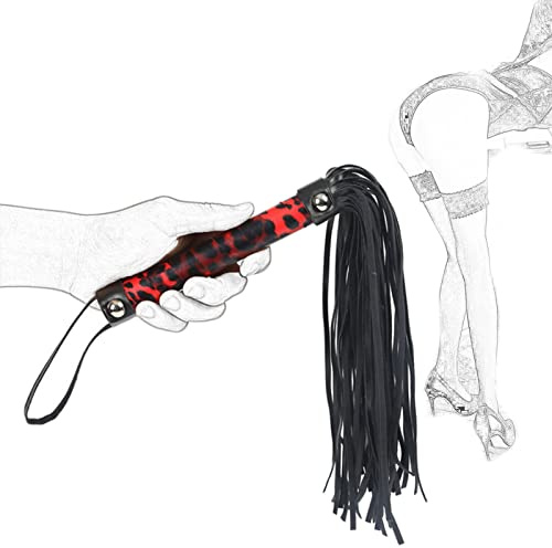 TRQOYTU Fustigatore Erotico SM Frusta Paddle Pelle Nappa Crop BDSM Sculacciate Giochi Sessuali Frustino Da Equitazione Bondage Giochi Di Ruolo Partner Giocattolo Sessuale Per Donne Uomini E Coppie
