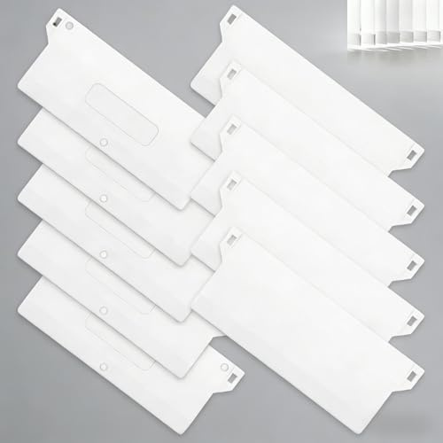 10 Cortinas Verticales con contrapeso, Cortinas venecianas Accesorios, Cortinas Verticales Accesorios, 127 x 50 mm