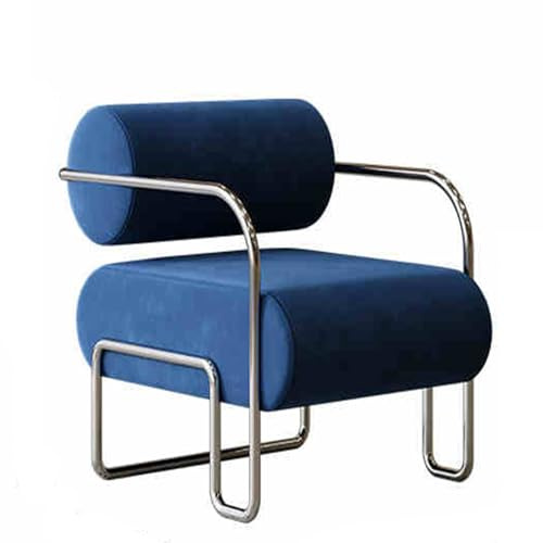 Retro Padded Reading Chair with Extra Soft Cushions for Living Room Bedroom Home Office - Stylish Lounge Furniture for Comfort and Relaxation