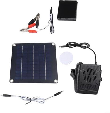 Calentador solar para gallineros, panel de PET de silicona monocristalina, resistente a la intemperie, calefacción fuera de la red, pequeños calentadores de invernadero para coche pollo gatito