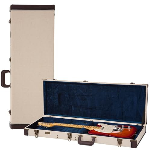 Gator Cases Journeyman Series étui de luxe en bois pour guitares électriques standard; convient aux Fender Stratocaster/Telecaster et autres (GW-JM-ELEC)