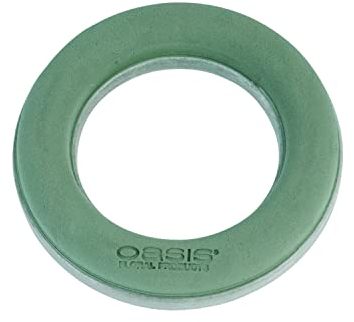 Flowerbox Oasis Steckschaum ECObase Ring Ø25cm Steckmasse Steckschwamm - 4 Stück