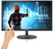 Monitor de cámara de seguridad con pantalla táctil de 19 pulgadas Pantalla CCTV Sistema de vigilancia multitáctil Interfaz multifunción HDMI AV BNC VGA USB 1440x900 Monitor de computadora Full HD