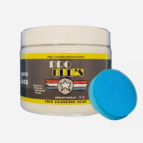 Pro Bud's Pâte de changement de pneu – Pâte de montage de pneu de lubrification Peerless pour des changements rapides et un ajustement sûr – Pâte de pneu antidérapante pour montage de pneus – 113,4 g
