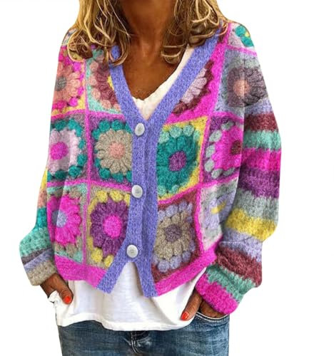 Generisch Meine Bestellungen Deals of The Day Herbstjacke Damen Elegant Winterjacke Mantel Jacke Strickjacke Winter Strickmantel Damen Angebote Des Tages Heute