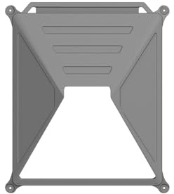 Protective Case for Starlink Mini with Suction Cup, Liquid Silicone Full Cover Shell for Satellite Dish, Shockproof & Weather Resistant Portable Travel Case for Starlink Mini Accessories (Grey)