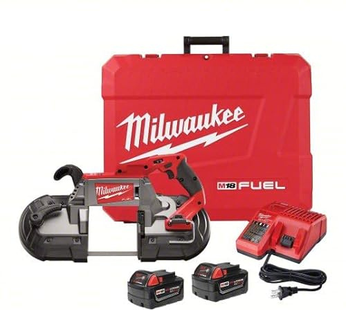Milwaukee 2729-22 M18 Fuel Deep Cut Band Saw 2 Bat Kit