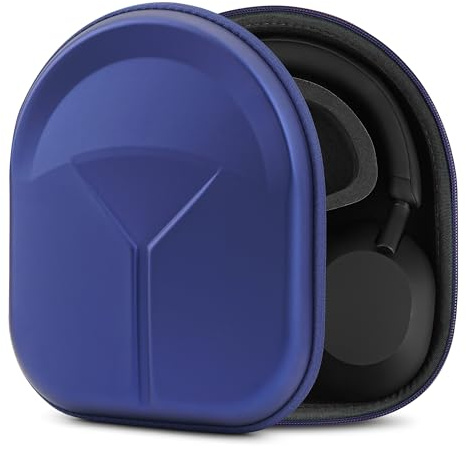 Geekria Tasche Kopfhörer für Sony XB950BT, XB950N1, XB950B1, MDRXB650BT, WH-1000XM3, WH-1000XM2, WH-XB900N, Hard Tragetasche, Headset Case (Blau)