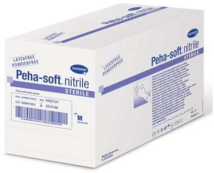 Hartmann 9422133 Peha-Soft Nitrile Sterile Powderfree, L, 50 Stück