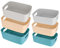 Jttxiu 6 Piezas Caja de Almacenamiento para Hogar, Caja Organizadora Plastico Almacenaje, Cajones Almacenaje para Cocina, Estantes, Cajones, Cajas de Armarios