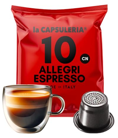 Capsuleria - Kaffe ALLEGRI ESPRESSO (100 Kapslar) Kompatibel med Nespresso - espressobar smak
