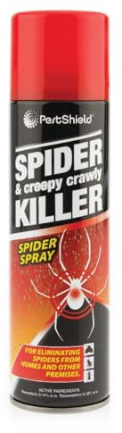 2 X 200ml Spider & Creepy Crawly Insect Killer Spray No More Spiders For Eliminating Spiders From And Other Premises
