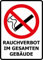 Daged Rauchverbot Im Gesamten Gebäude Aufkleber Rauchen Verboten Nicht Rauchen Schild Selbstklebende Karte Sticker TK- R002