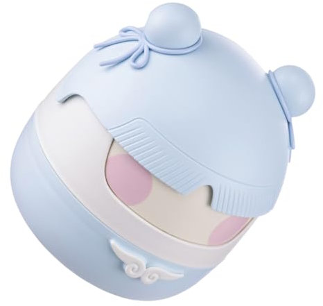 SHINEOFI Cestino Per Rifiuti in Plastica in Stile Cartone Animato Con Coperchio Per Scrivania Ufficio Casa Facile Da Mantenere