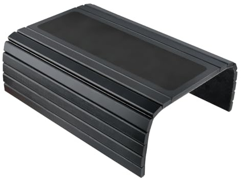 POUMUE 34 x 41,5 cm - Soporte flexible de madera para reposabrazos, mesa, reposabrazos, sofá, bandeja para sofá con fondo antideslizante