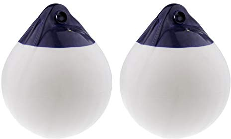 Zani Puff Fender De Bateau PVC 2 Pièces | Finition lisse, anti-adhésif, économise l'air, durable